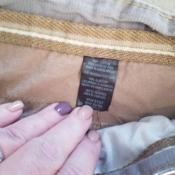 Beverly Hills Polo Club khaki cargo shorts size 46 - Picture 3 of 6